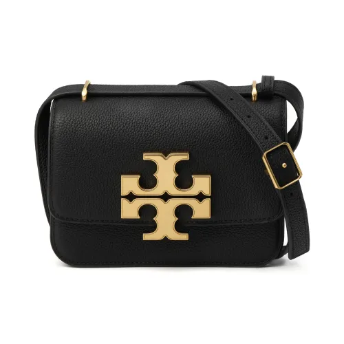 TORY BURCH ELEANOR Сумка через плечо из коровьей кожи маленькая женская черная
