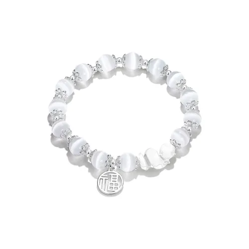 JOYDINNY Стекло Кошачий глаз Браслеты Унисекс