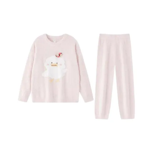 WANANNI Пижамный комплект женский розовый