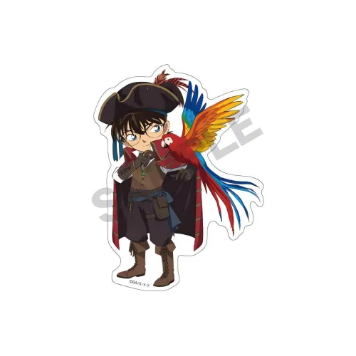 GuGuGuGu CRUX Detective Conan Case CLOSED Crew Collection Наклейка Арт-принты аниме