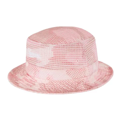 Supreme Бархатные Панамы Унисекс Розовые