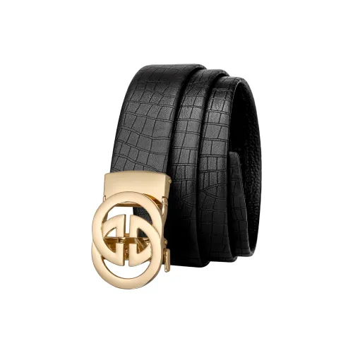 Jaylen Oos Ремни из лощеной коровьей кожи Мужской 3,5 см