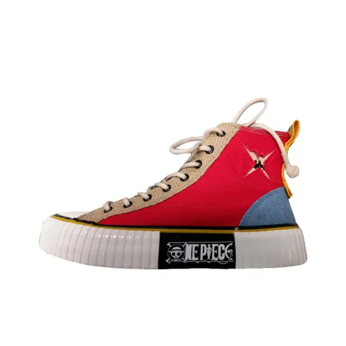 KAPPA One Piece High Top Canvas Shoes Unisex