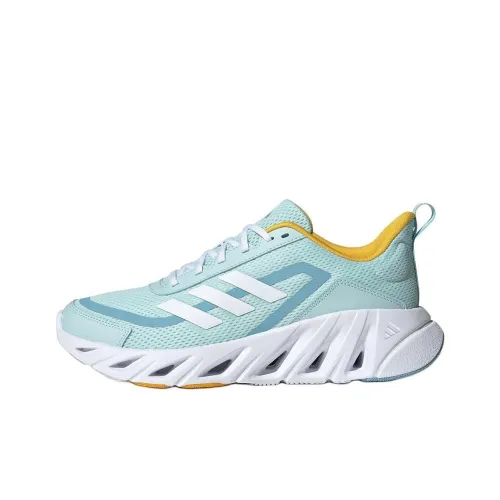 Adidas ALL DAY BOOM E Износостойкие Дышащие Низкие Беговые Кроссовки Унисекс Белые Синие