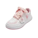 Бело-розовый