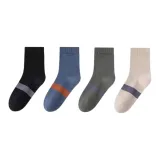 4 пачки (зеленый + бежевый, серый + черный + синий)