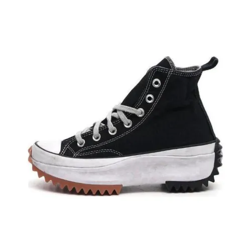 Converse Run Star Hike High Топ Кеды Женские Черный