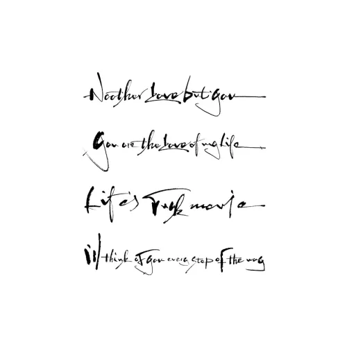 QINGSHANQIHAI Британский Черный Белый Травяной Наклейка для Татуировки