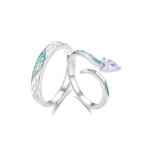 MUYAN Сплав Кольца Унисекс Серебряный