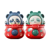 [Зеленый+Синий 2 упаковки] Маленькая кукла Little Бог богатства с меняющимся лицом Панда