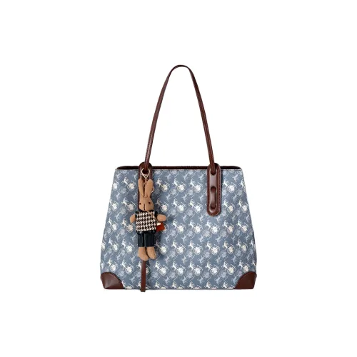 Vigno Сумка через плечо из синтетической кожи сумка для покупок обычная женская коричневая и синяя