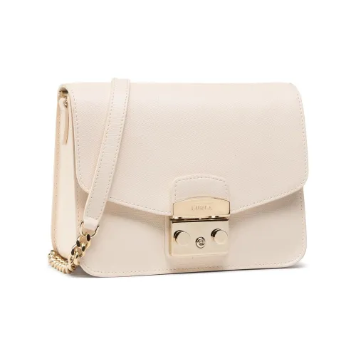 Furla Кожа Портативный Сумка через плечо Сумка на плечо Женская Белая