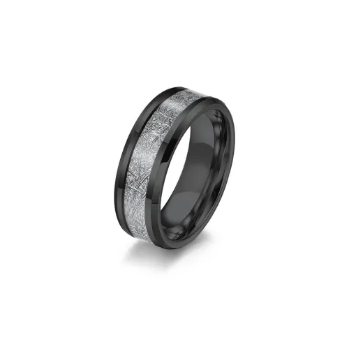 SKSW Кольца из титана и стали унисекс