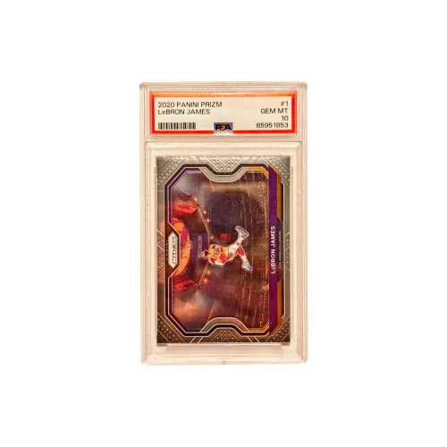 PANINI 2020 21 Prizm LeBron James Джеймс Scissors Base Super Classic PSA 10 Grade Certified Cards 1 Pack PANINI 2020 21 Prizm Леброн Джеймс Джеймс Ножницы Основа Супер Классический PSA 10 Grade Сертифицированные Карты 1 Упаковка