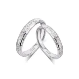 Сверкающая галактика Парные кольца 1 пара (Серебро S925)