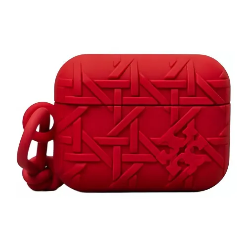 TORY BURCH Силиконовый Защитный Чехол для Наушников Женские Красный