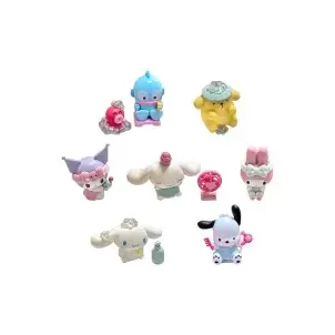 Miniso x Sanrio Series Shower Time Слепые коробки Один Mystery Коробка Целая коробка 6 шт