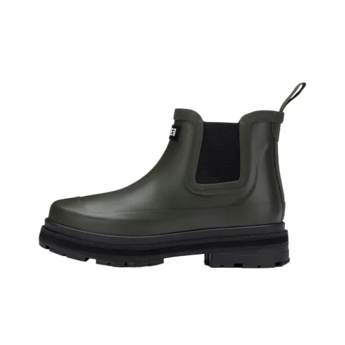 AIGLE Женские резиновые сапоги, цвет авокадо-зеленый