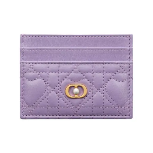 DIOR Jolie Lambskin Картхолдер Женский Светло-фиолетовый