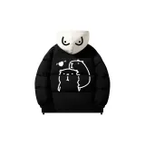 Чёрный (Бежевая шляпа)