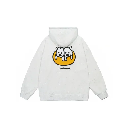 Guuka x Matsui Свитшот Унисекс Молочный Белый