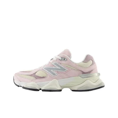 New Balance NB 9060 Амортизация Низкий Топ Повседневный Городской Коммутирование Беговые кроссовки Унисекс Розовый