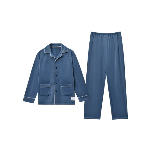 Skechers Pajama Комплект Мужской Темно-синий