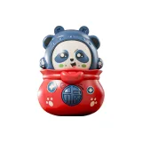 [Синий 1 шт] Маленький Бог богатства Панда Лицо-меняющаяся кукла