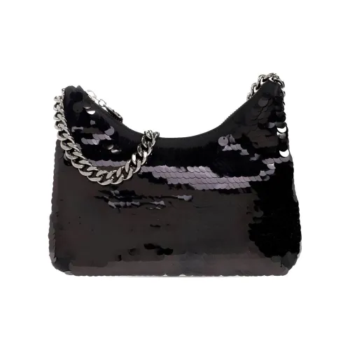 Stella McCartney Falabella Переработанный полиэстер Сумка через плечо Женская Черная