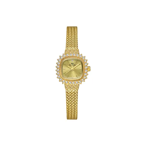 BS Bee Sister Кварцевый механизм сплав ремешок женские часы белый циферблат