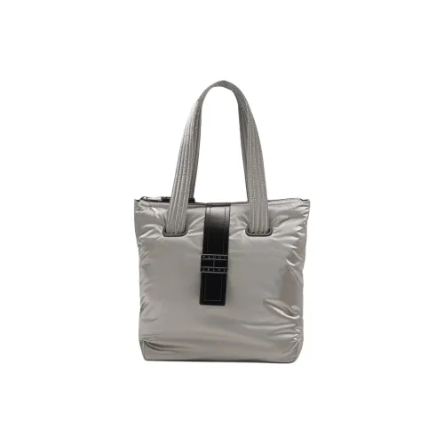 Tommy Hilfiger ПУ (полиуретан) Тоут Сумка Сумка для покупок Сумка Сумка через плечо Женская Серого цвета