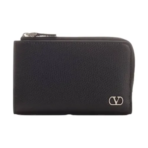 Valentino Телячья кожа Кошелек Мужской Черный