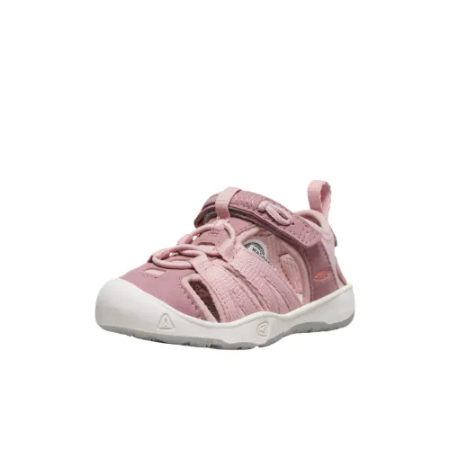 KEEN Moxie Slip-resistant Abrasion-resistant Low Top Children's Sandals Nostalgic Pink Papaya Punch Children's