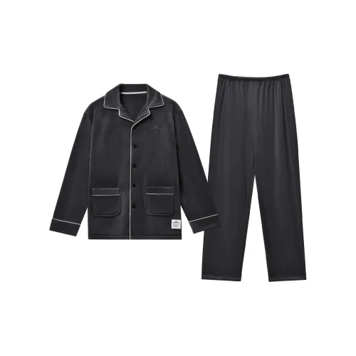 Skechers Pajama Комплект Мужской Темно-Серый