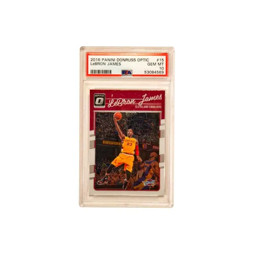 PANINI 2016 OPTIC Леброн Джеймс Джеймс Коби Trio Классический Select Reflective Bright Ultra Rare PSA 10 Graded Card