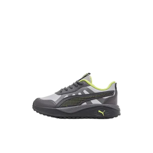 PUMA Детская беговая обувь Low Top Серый Черный Kids