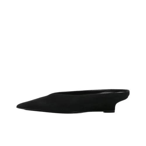 TOTEME Домашние тапочки 3,5 см Женские Черные