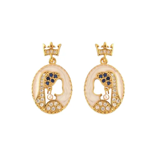 JOLLY SEASONS Серьги-гвоздики из меди женские