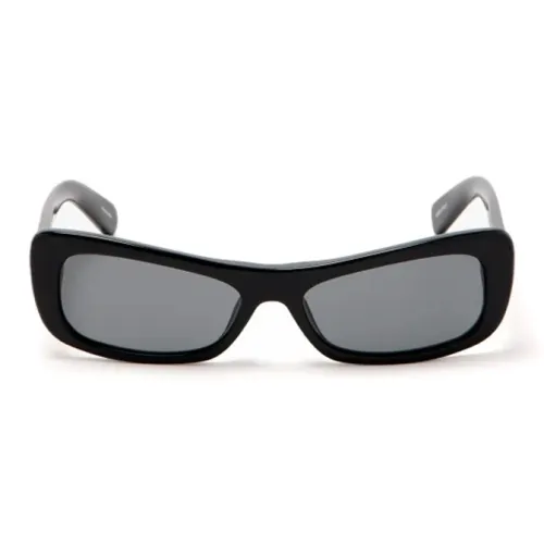 Jacquemus Ацетат Нерегулярная форма Солнцезащитные очки Женские Черный