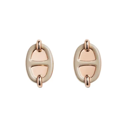 HERMES Mini Maillon Металлические Серьги Женские