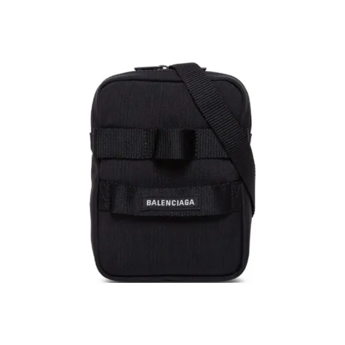 Balenciaga Nylon Сумка через плечо Мужская Черная