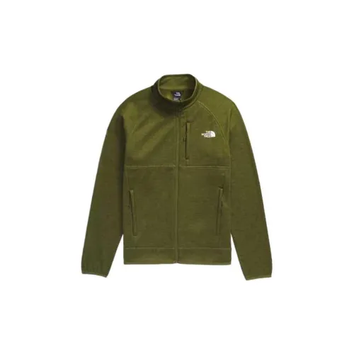 THE NORTH FACE CANYONLANDS Full Zip Velvet Feel Пальто Мужское Темно-зеленый