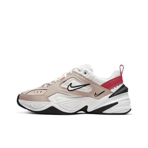 Nike M2K Tekno Детская Повседневная Обувь Низкий Топ Белый Молочно-Чайный Унисекс