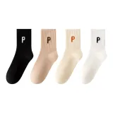 4 шт. (Черный + Хаки + Молочно-белый + Белый)