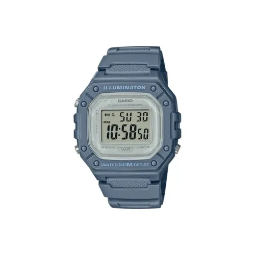 CASIO DIGITAL Series Кварцевый механизм Унисекс Черный циферблат