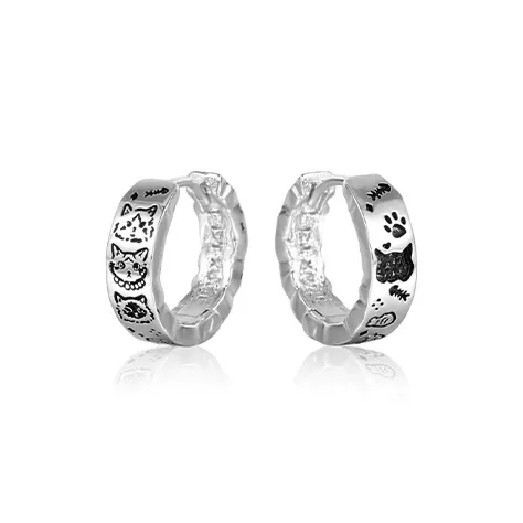 LuluCanaan Alloy Stud Earrings Women's