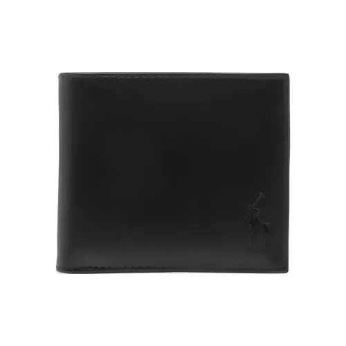 Polo Ralph Lauren Кожа Кошелек Мужской Черный