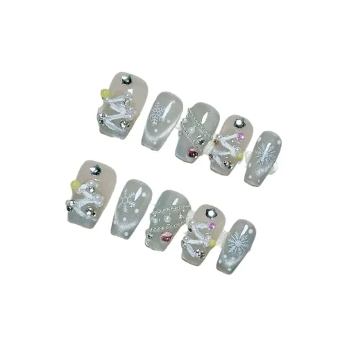 LIANJING Искусственные ногти для женщин