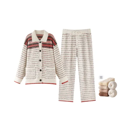 ZumashL Luxury Designer Series Пижамный комплект Женские GIVERNY Сад