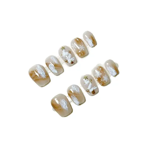 LIANJING Искусственные ногти для женщин